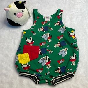 90’s Gymboree cow onesie